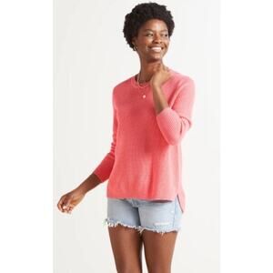 525 Emma Spring Coral Pink Sweater S